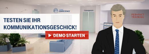 Testen Sie Ihr Kommunikationsgeschick! - Demo starten